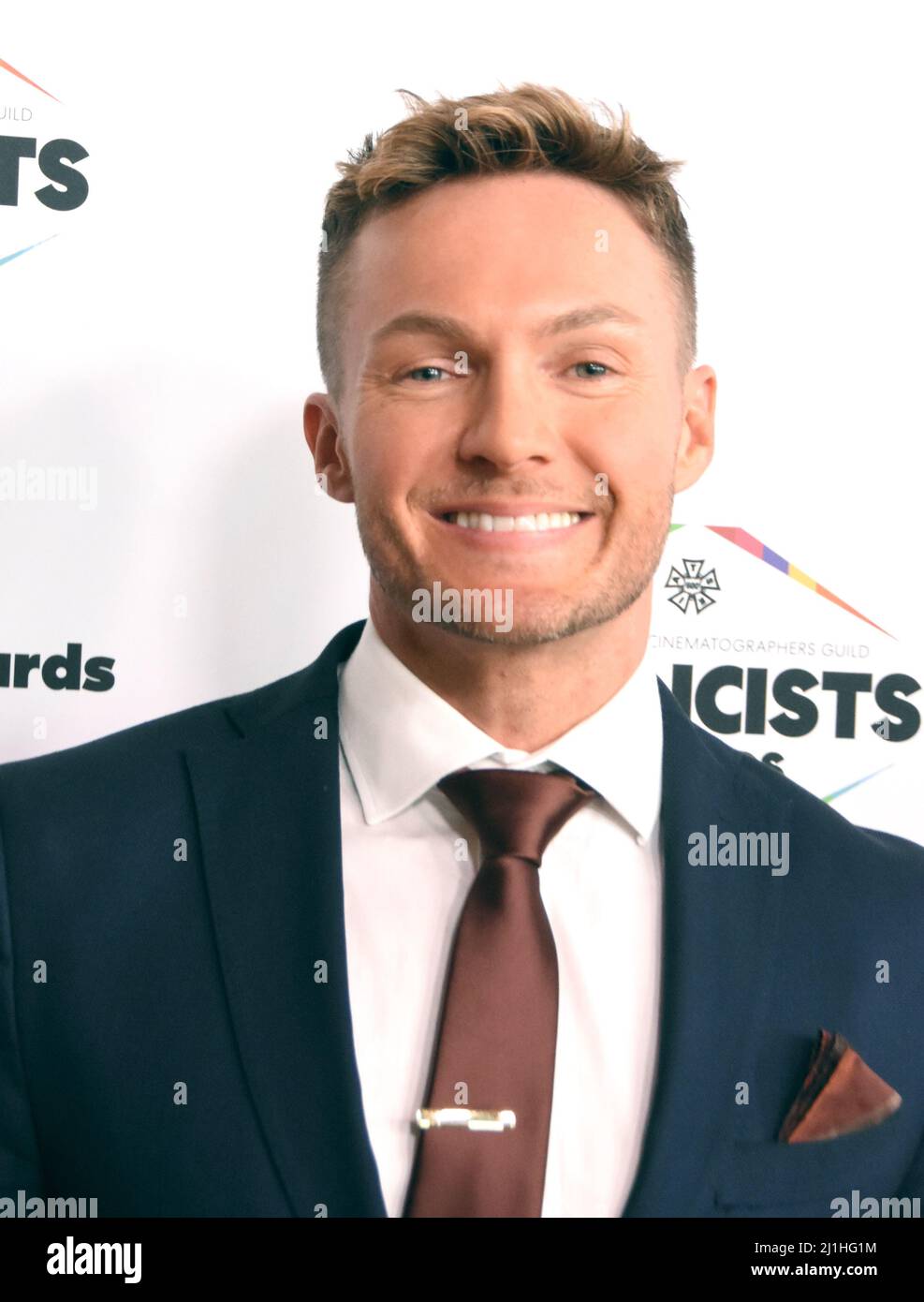 Beverly Hills, California, USA 25th marzo 2022 Dean McCarthy partecipa al pranzo annuale ICG Publicists Awards 59th al Beverly Hilton Hotel il 25 marzo 2022 a Beverly Hills, California, USA. Foto di Barry King/Alamy Live News Foto Stock