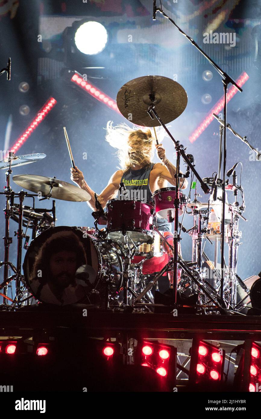 5 settembre 2021: 5th settembre 2021, Napa CA USA - i Foo Fighters suonano dal vivo al BottleRock Napa Valley Festival (Credit Image: © Jerome Brunet/ZUMA Press Wire) Foto Stock