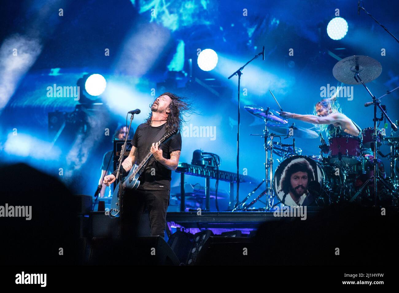 5 settembre 2021: 5th settembre 2021, Napa CA USA - i Foo Fighters suonano dal vivo al BottleRock Napa Valley Festival (Credit Image: © Jerome Brunet/ZUMA Press Wire) Foto Stock