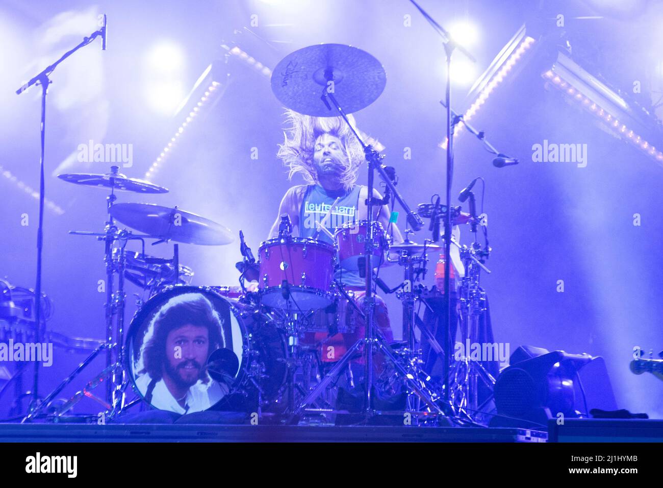 5 settembre 2021: 5th settembre 2021, Napa CA USA - i Foo Fighters suonano dal vivo al BottleRock Napa Valley Festival (Credit Image: © Jerome Brunet/ZUMA Press Wire) Foto Stock