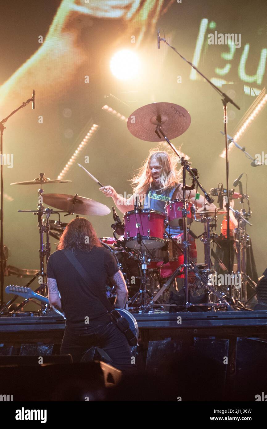 5 settembre 2021: 5th settembre 2021, Napa CA USA - i Foo Fighters suonano dal vivo al BottleRock Napa Valley Festival (Credit Image: © Jerome Brunet/ZUMA Press Wire) Foto Stock