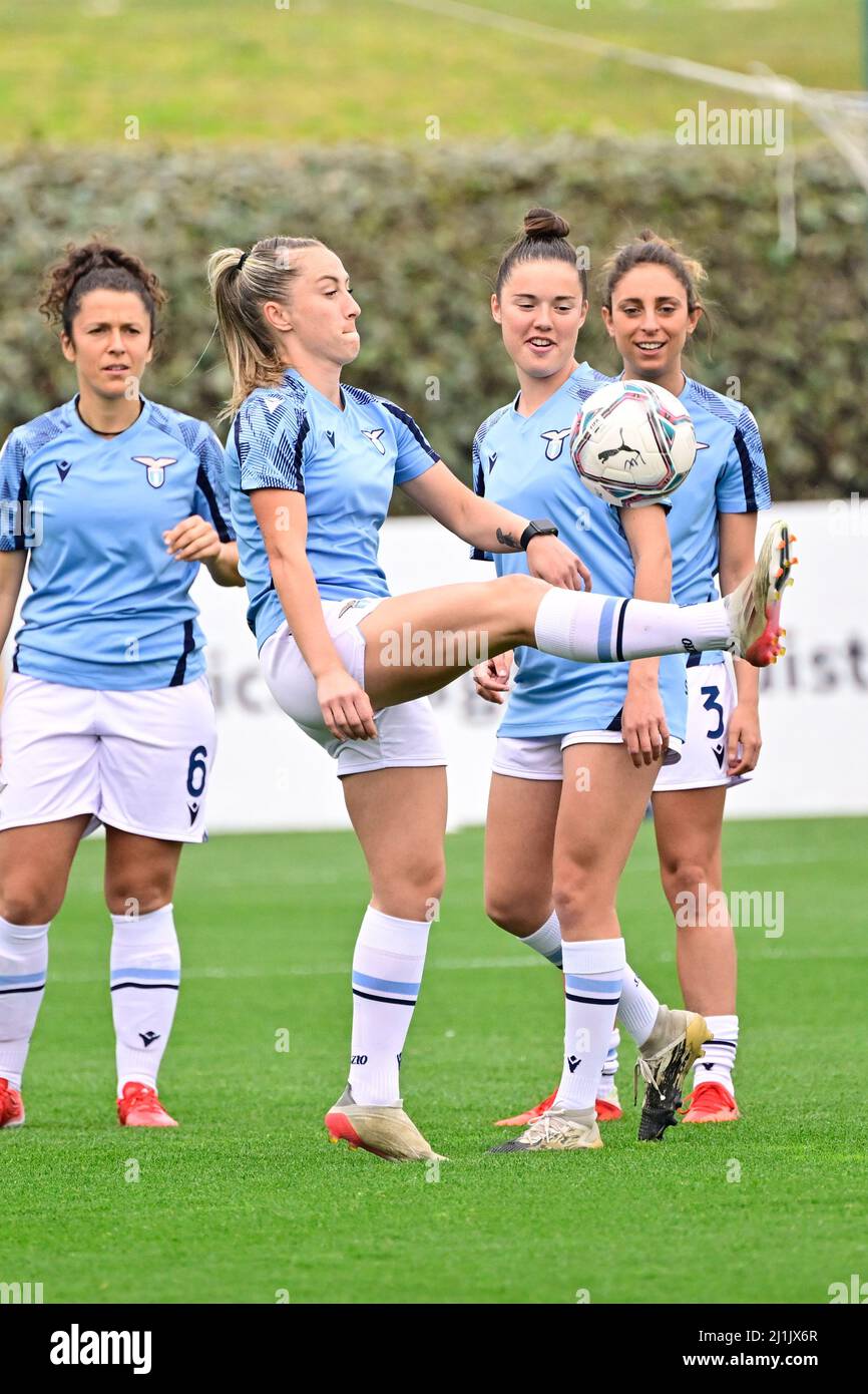 Roma, Italia. 26th Mar 2022. Rachel Cuschieri (SS Lazio Women) durante il Campionato Italiano di Calcio a Women 2021/2022 match tra SS Lazio Women vs Empoli Ladies allo Stadio Mirko Fersini Formello (RM) il 26 marzo 2022. Credit: Live Media Publishing Group/Alamy Live News Foto Stock