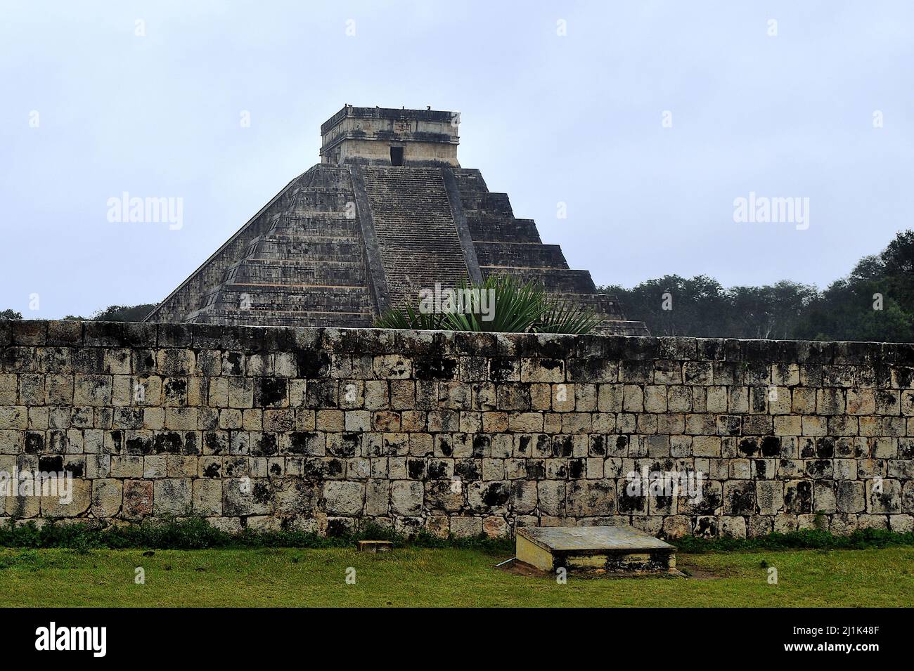 Chichen Itza - piramide di Kukulkan Foto Stock