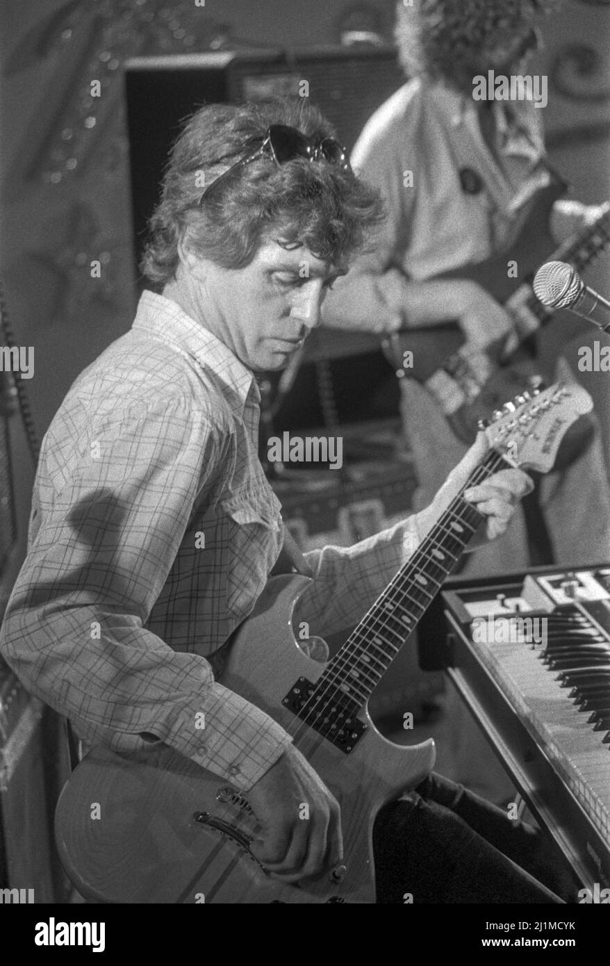 Il musicista inglese Georgie Fame si esibisce a Londra, Inghilterra nel 1979. Foto Stock