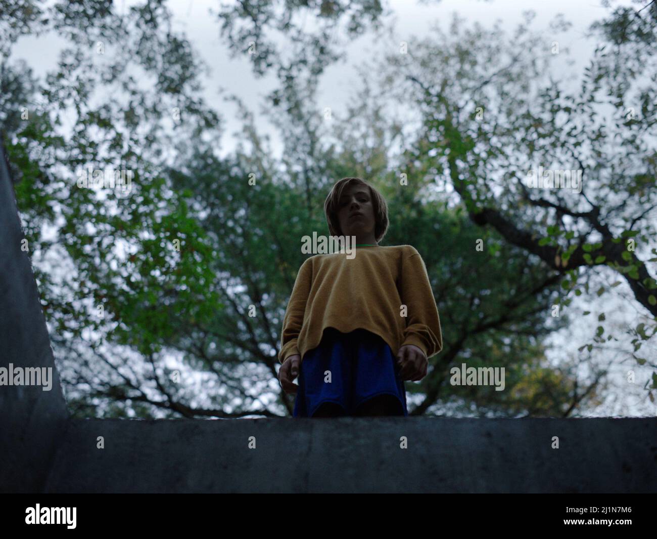 CHARLIE SHOTWELL in JOHN AND THE HOLE (2021), diretto da PASCUAL SISTO. Credit: Mutressa Movies / 3311 Productions / Album Foto Stock