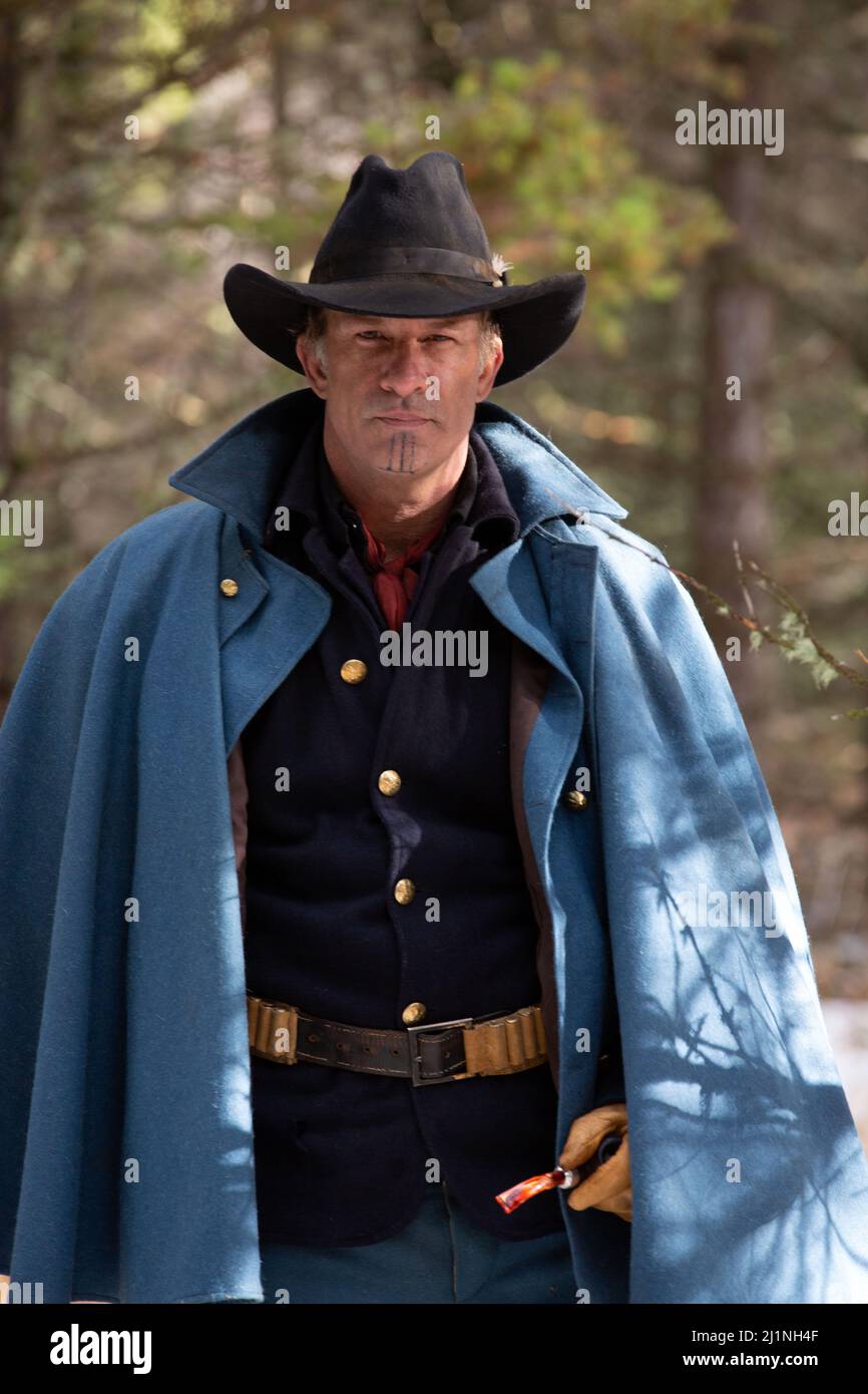 THOMAS JANE nell'ULTIMO FIGLIO (2021), diretto da TIM SUTTON. Credito: VMI Worldwide / Album Foto Stock