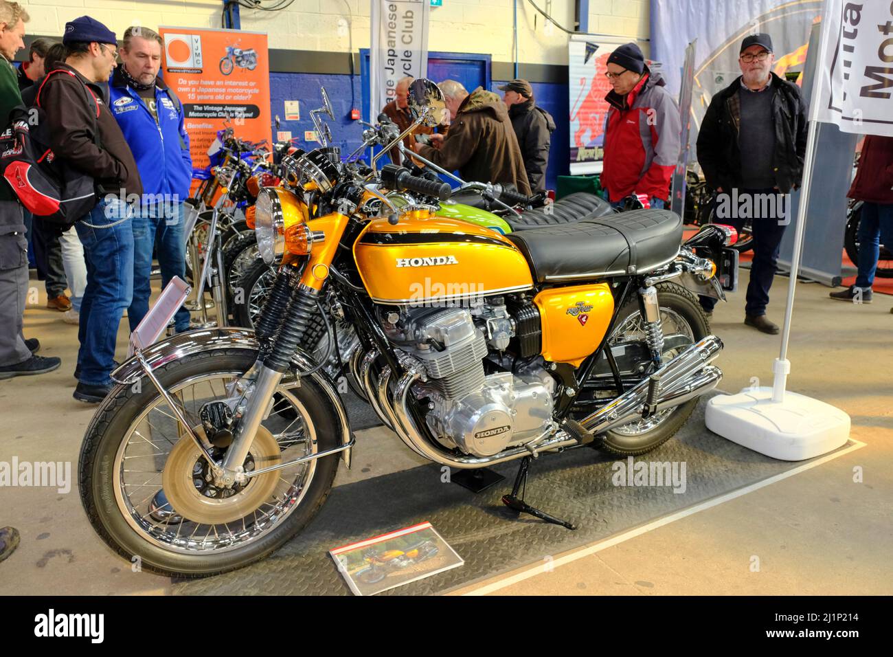 Il Bristol Classic Motorbike show al The ATH and West Showground Shepton Mallett . Honda CB750 quattro Foto Stock