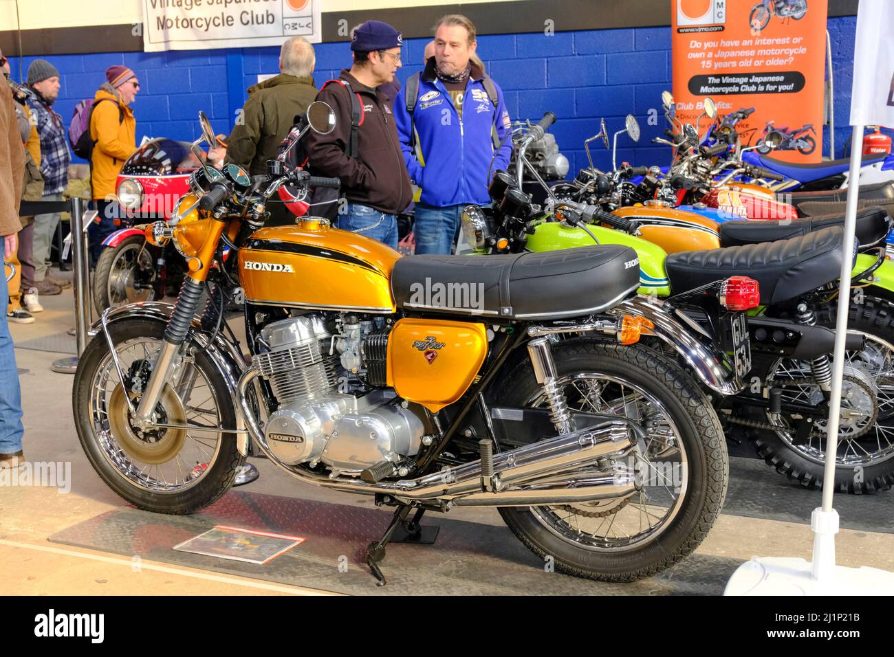 Il Bristol Classic Motorbike show al The ATH and West Showground Shepton Mallett . Honda CB750 quattro Foto Stock