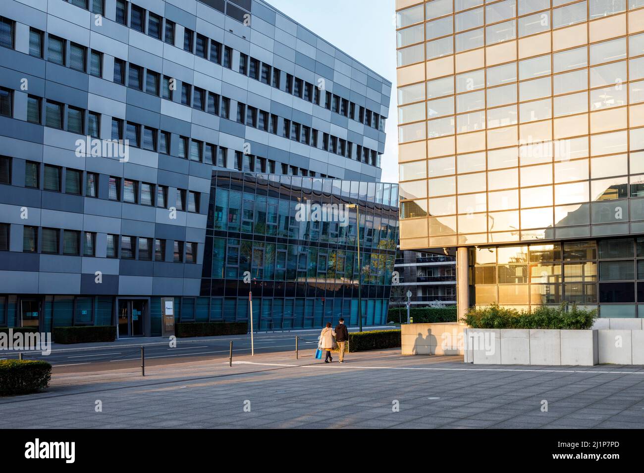 Unternehmerstadt – Città d'affari – a Derendorf Foto Stock