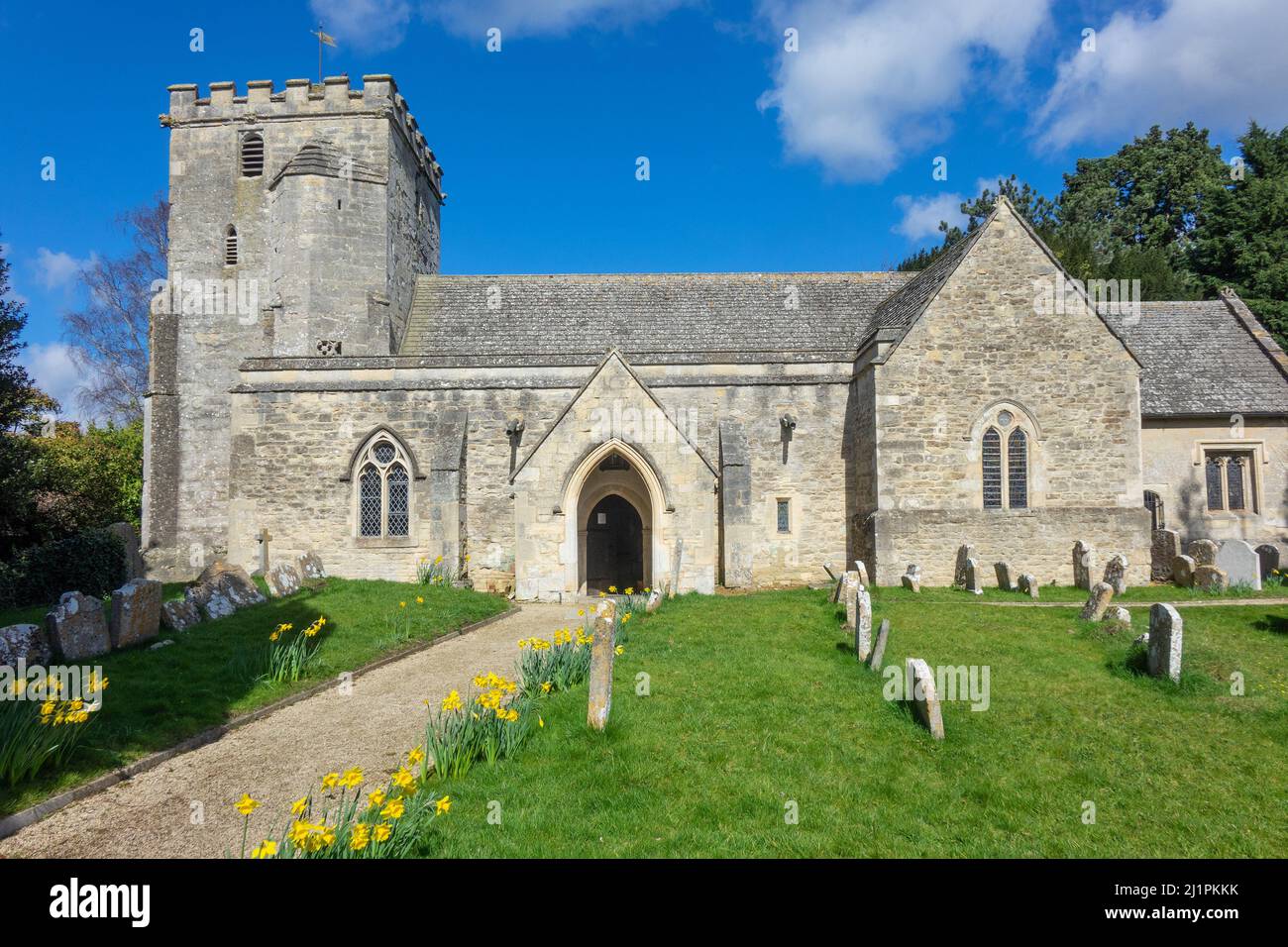 Inghilterra, Oxfordshire, chiesa di Horspath Foto Stock