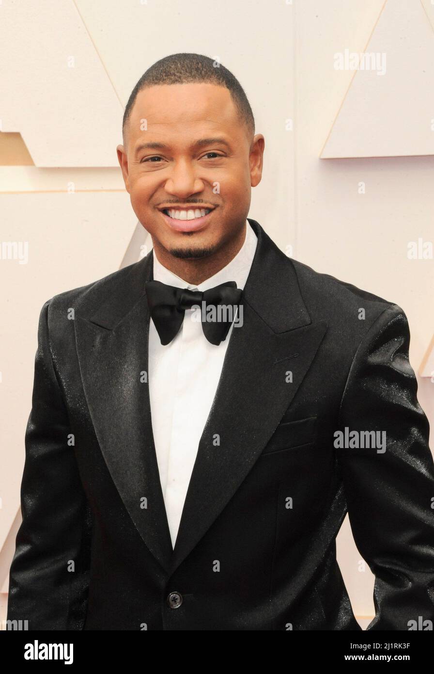 Los Angeles, California. 27th Mar 2022. Terrence Jenkins agli arrivi per gli Academy Awards 94th - Arrivi 1, Dolby Theatre, Los Angeles, CA 27 marzo 2022. Credit: Elizabeth Goodenough/Everett Collection/Alamy Live News Foto Stock