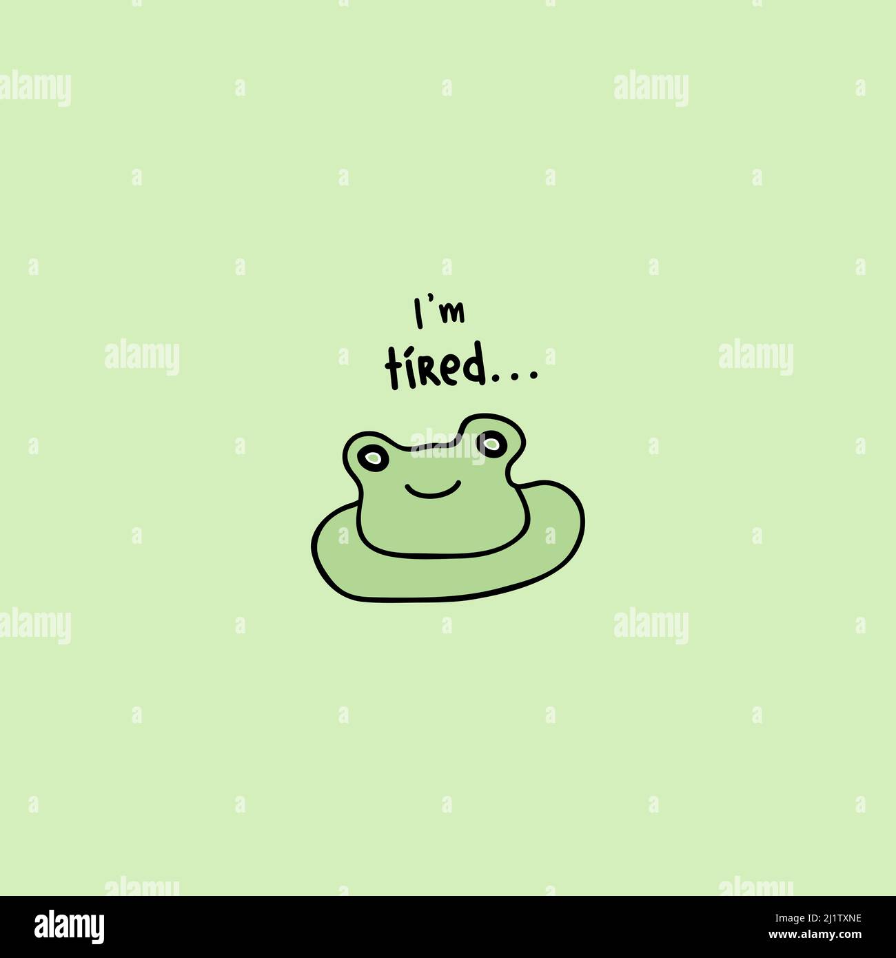 Simpatiche icone disegnate a mano adatte per camicie, cornici da parete, abbigliamento per bambini, ecc. Illustrazione Vettoriale