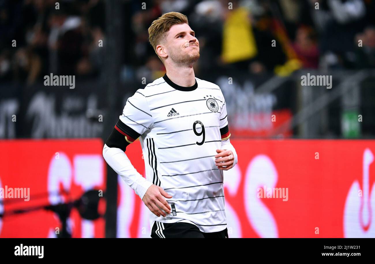 Partita amichevole, PreZero Arena Sinsheim: Germania vs Israele; Timo Werner (GER) Foto Stock
