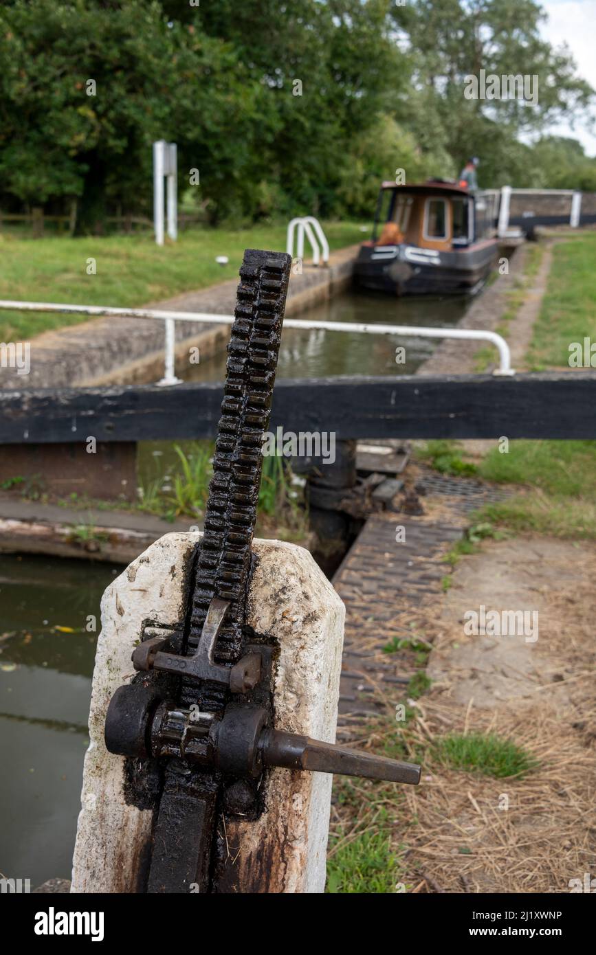 Oxford Canal, Oxfordshire, Regno Unito Foto Stock