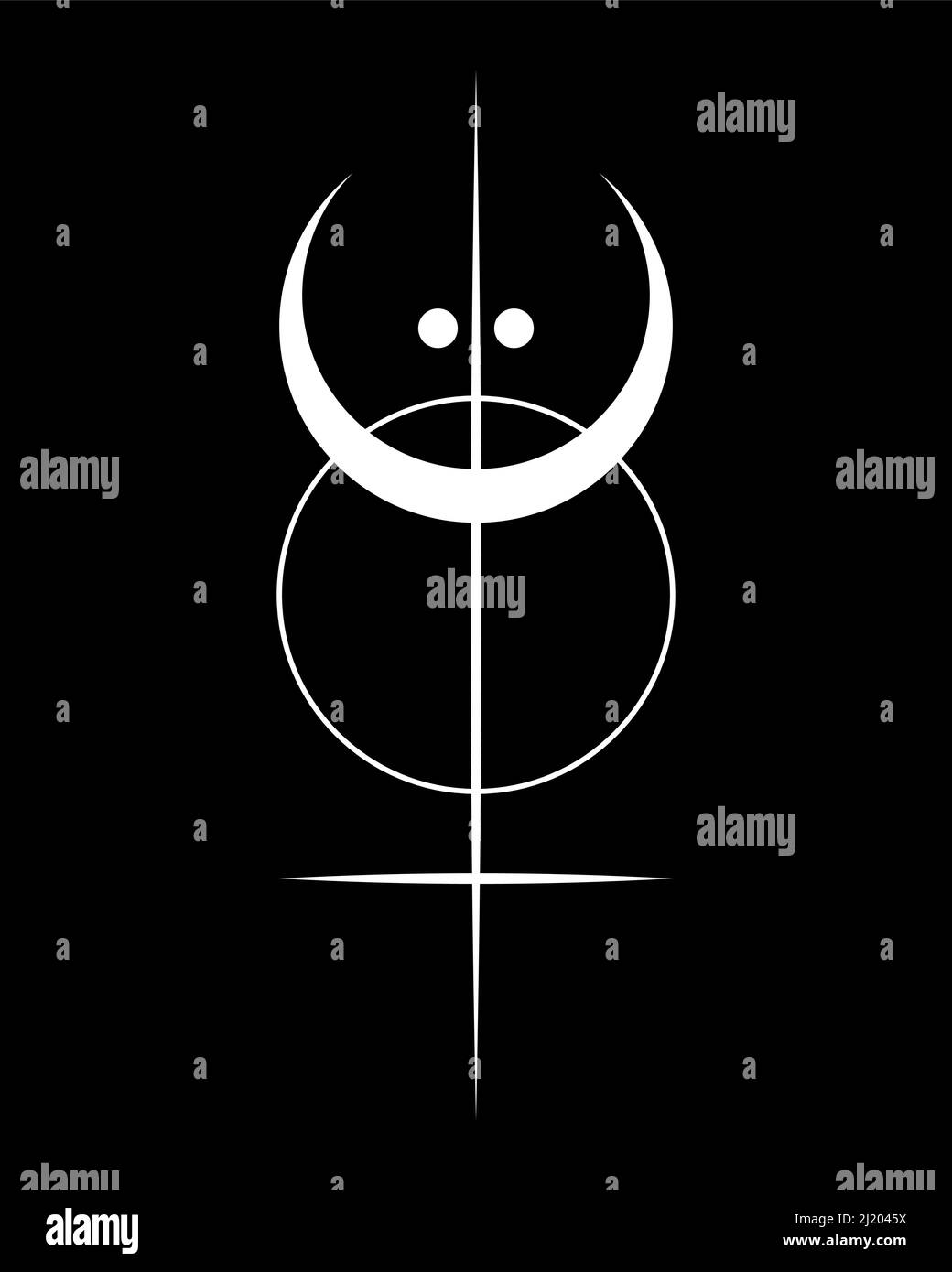 SVG, Vettoriale - Una Serie Di Manifesti Celesti. Esoterismo E Chiromanzia,  Il Simbolo Della Luna E Del Sole. Uno Stendardo Mistico. Talismani E Oggetti  Occulti.Illustrazione Vettoriale.. Image 164376056