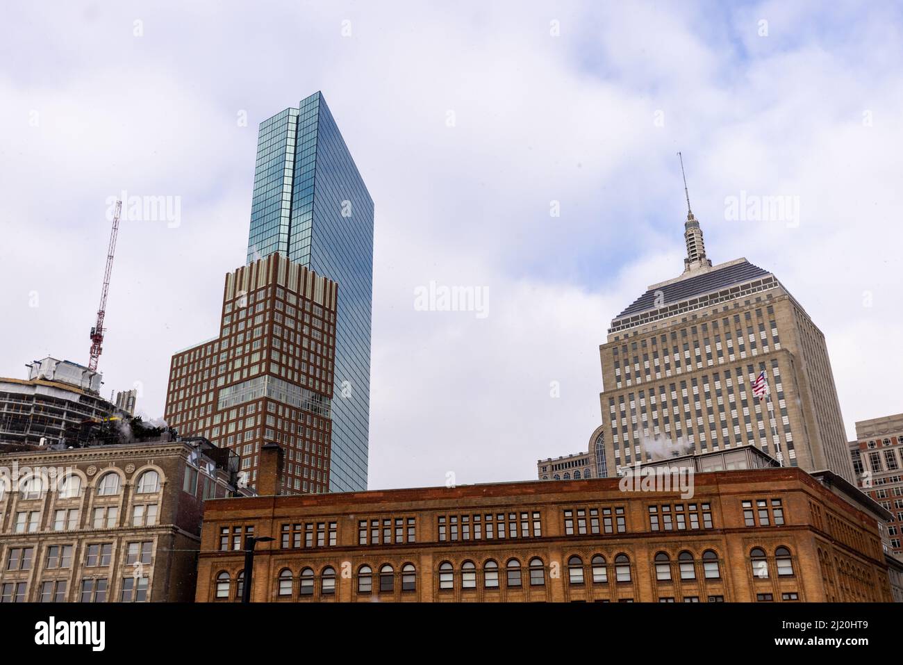 Edifici di Boston Foto Stock