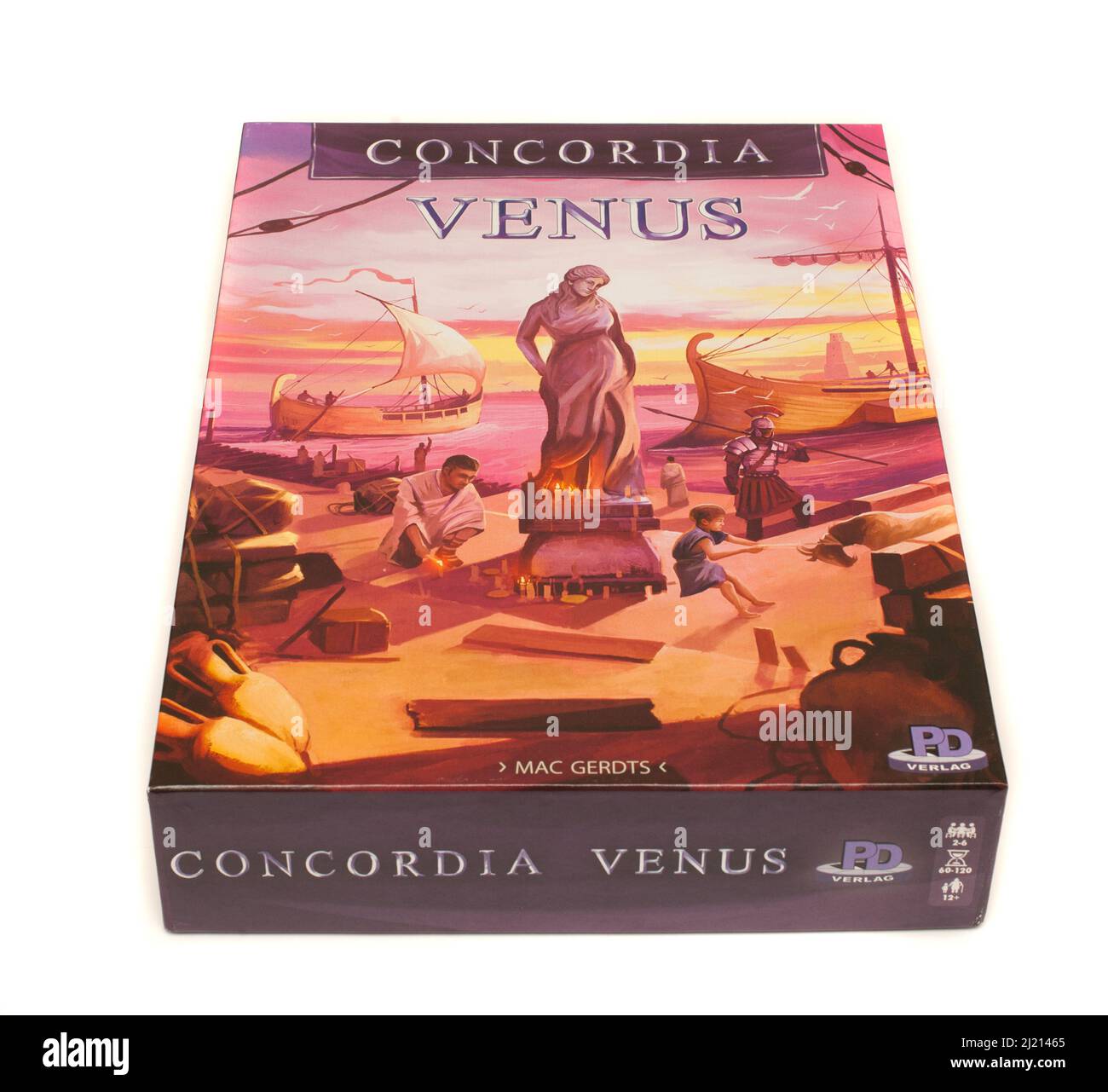 Il gioco da tavolo Concordia Venus Foto Stock