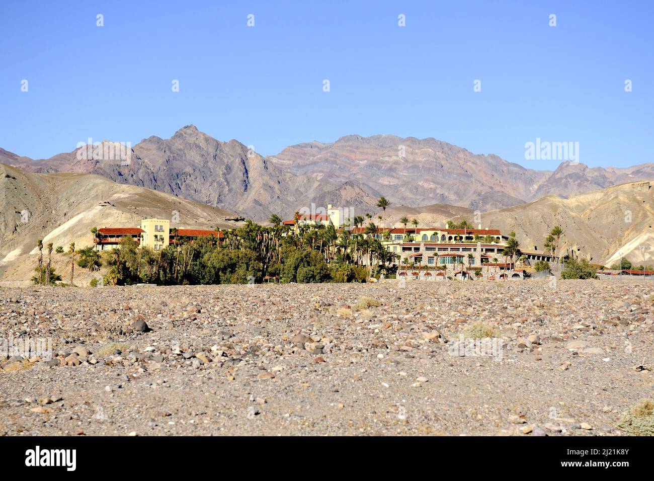 Fornace Creek Inn Hotel, Stati Uniti, California, Death Valley National Park Foto Stock