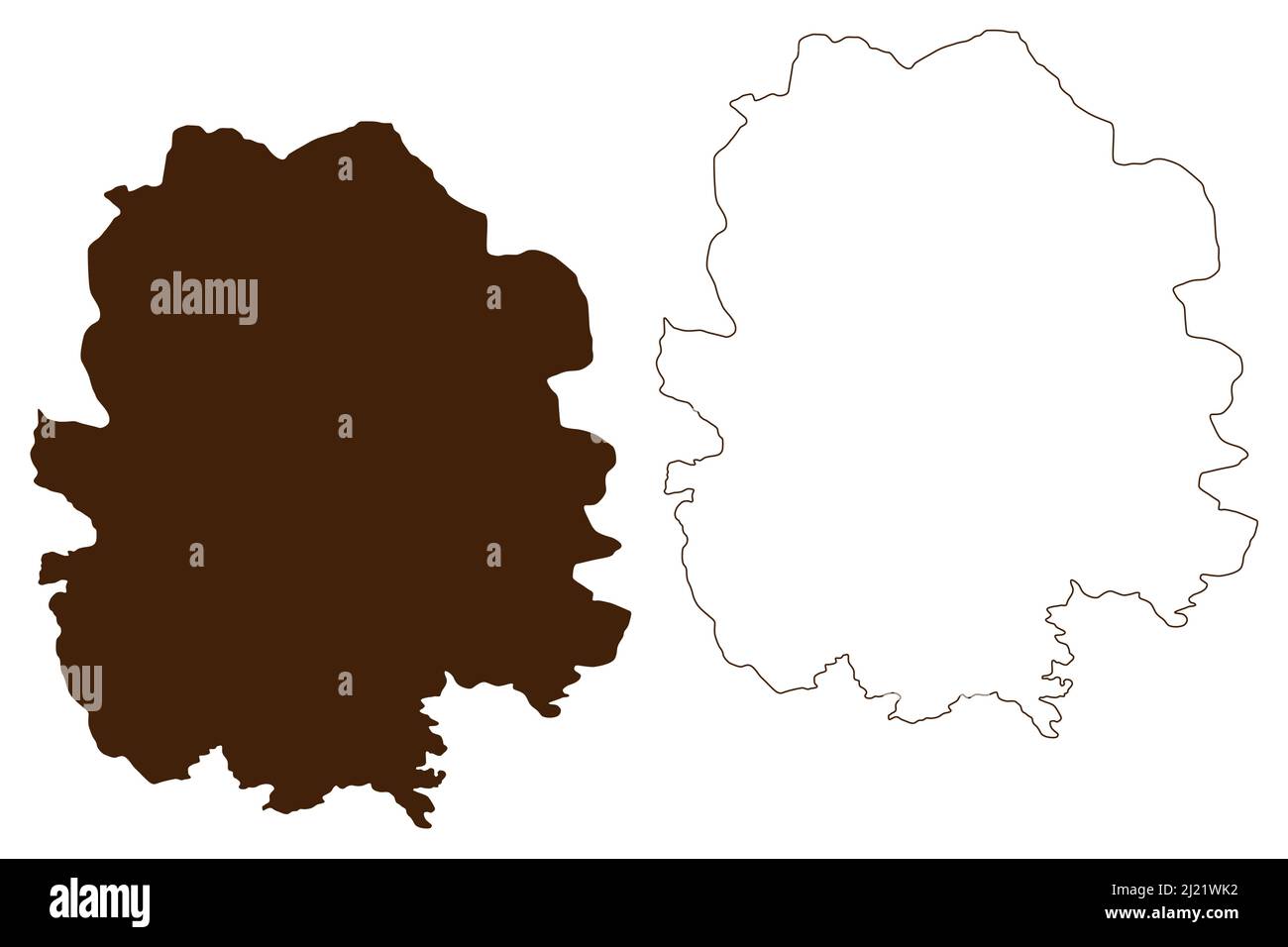 Mappa dell'isola di Montecristo (Repubblica Italiana, Arcipelago Toscano) illustrazione vettoriale, disegno scricchiolo Isola di Monte Cristo o mappa Oglasa Illustrazione Vettoriale