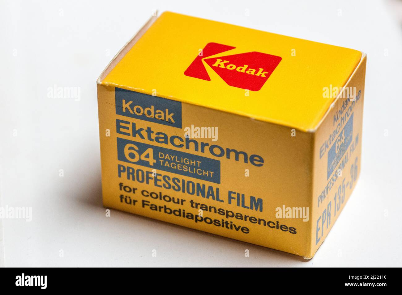 Pellicola KODAK Ektachrome Professional Diapositieve Foto Stock