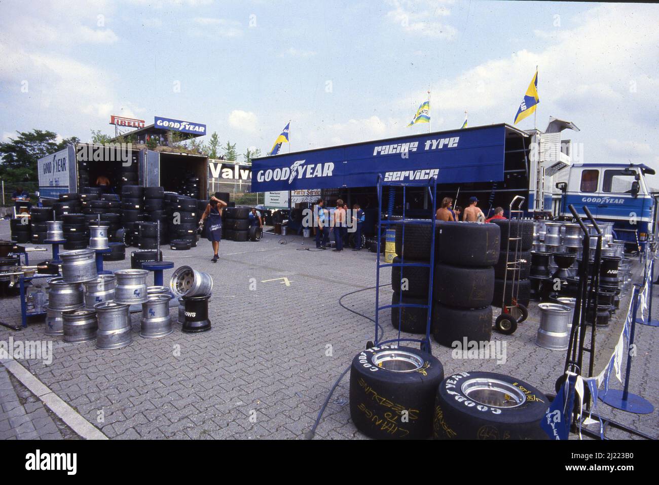 Pneumatici Goodyear Foto Stock