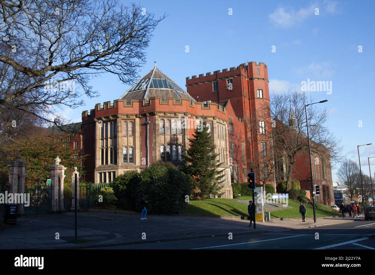 L'Università di Sheffield nel South Yorkshire nel Regno Unito Foto Stock