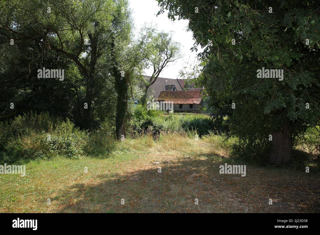 Fränkische Rezat / Franconia Rezat / Foto Stock