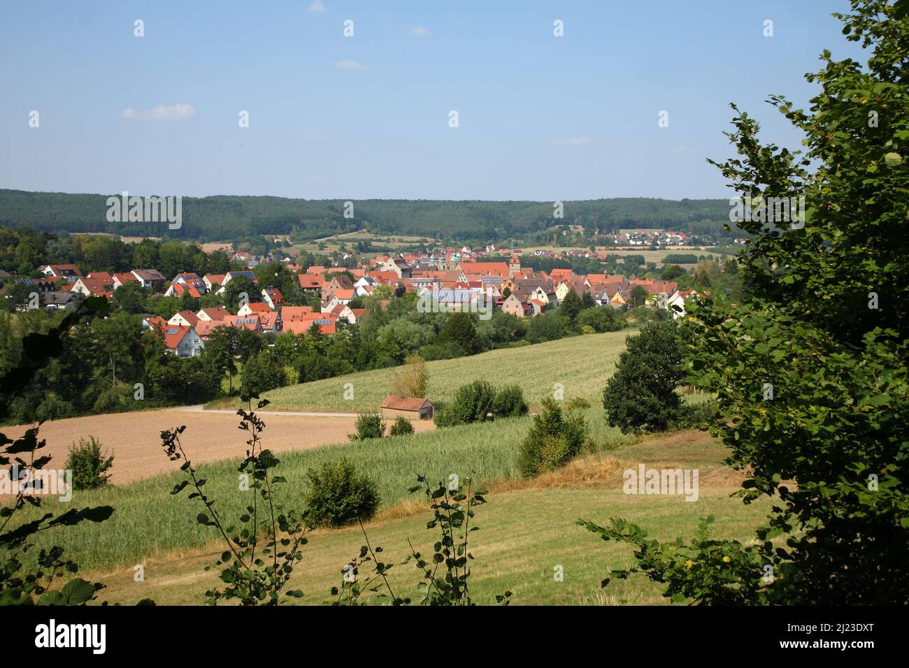 Blick auf Spalt / Vista di Spalt / Foto Stock