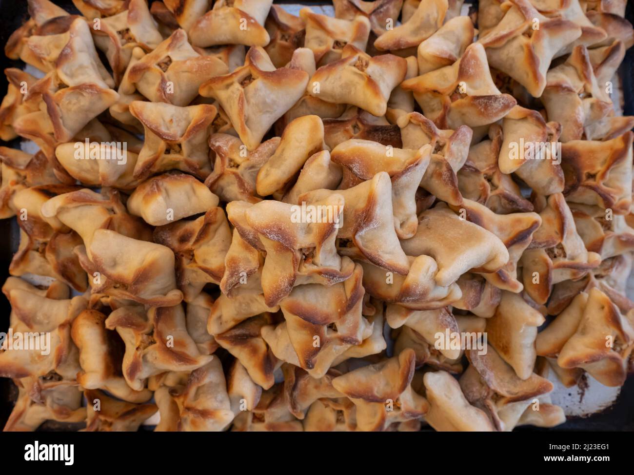 Particolare di carne macinata ripiena di rapovers in un ristorante libanese Foto Stock