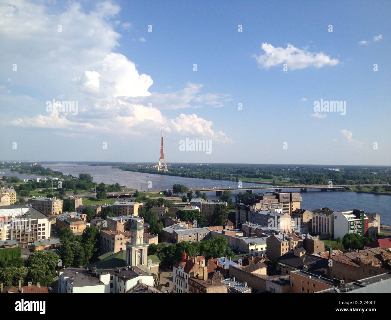 Riga - Lettonia Foto Stock