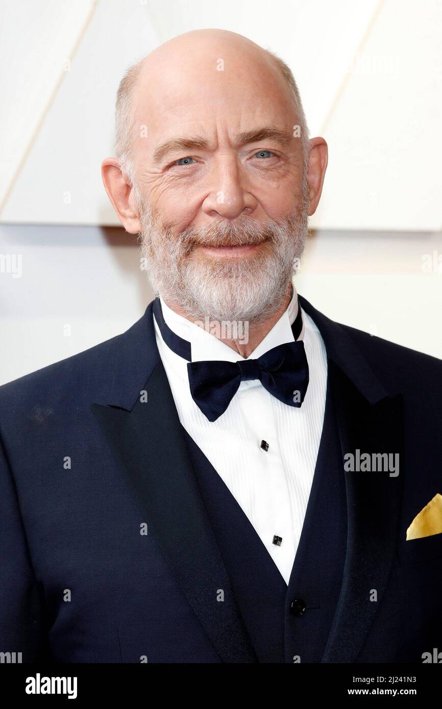 Los Angeles, California. 27th Mar 2022. JK Simmons agli arrivi per 94th Academy Awards - Arrivi 4, Dolby Theatre, Los Angeles, CA 27 marzo 2022. Credit: Priscilla Grant/Everett Collection/Alamy Live News Foto Stock