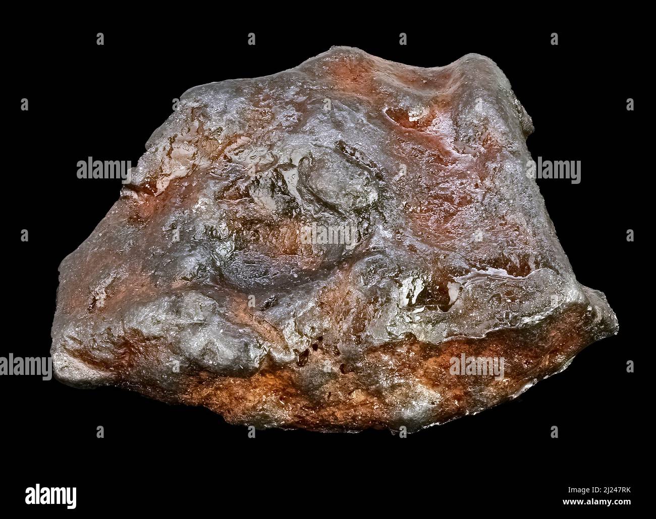 Meteorite ferroso, Natan, Cina, 1516 ANNUNCIO Foto Stock