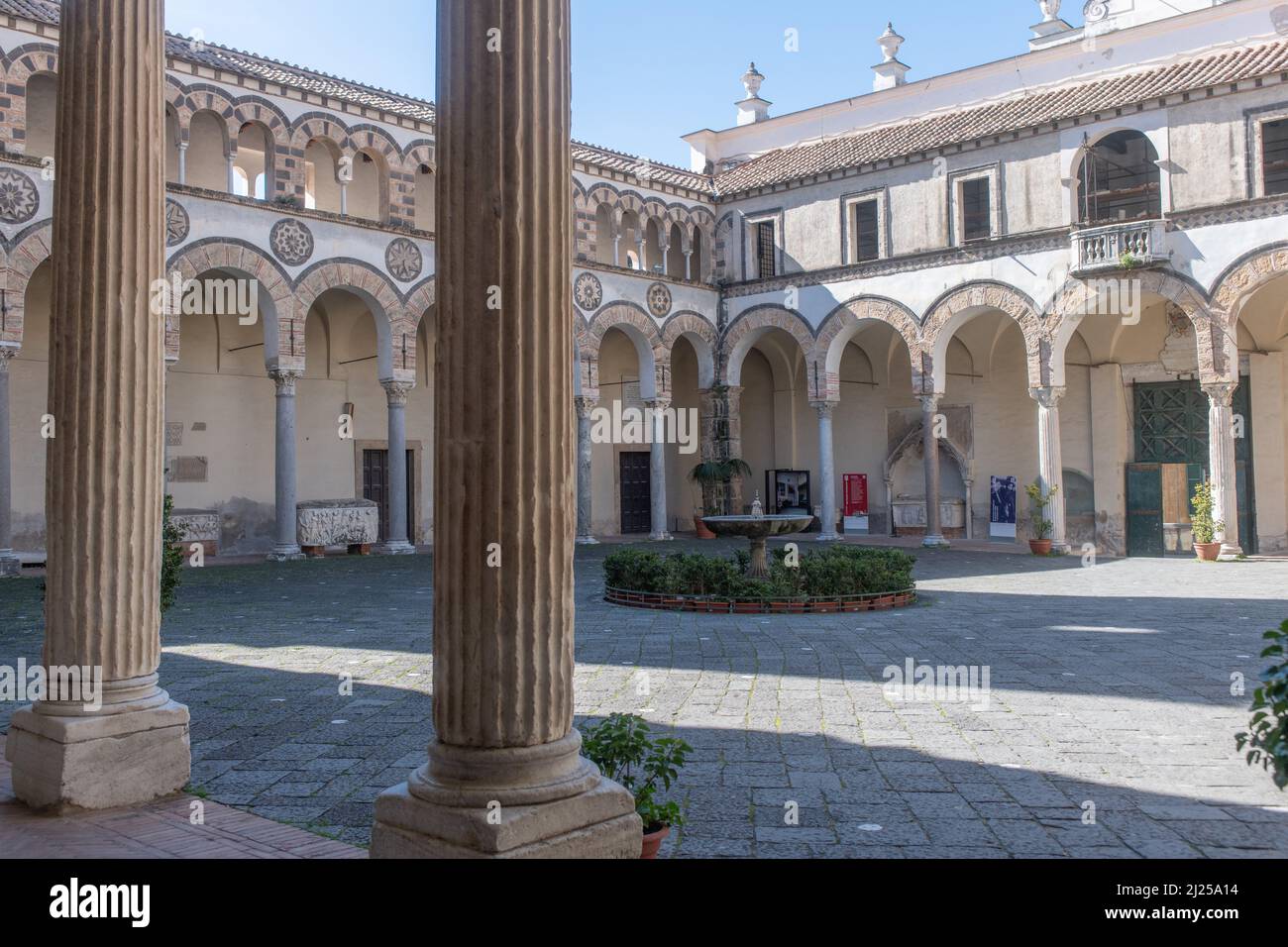 Salerno: Cattedrale di San Matteo Foto Stock