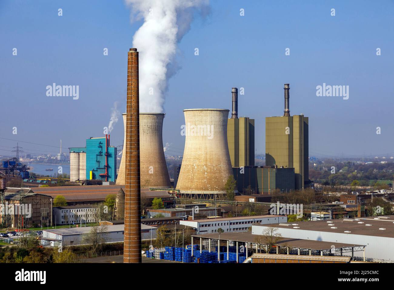Acciaierie Huttenwerke Krupp Mannesmann – HKM Foto Stock