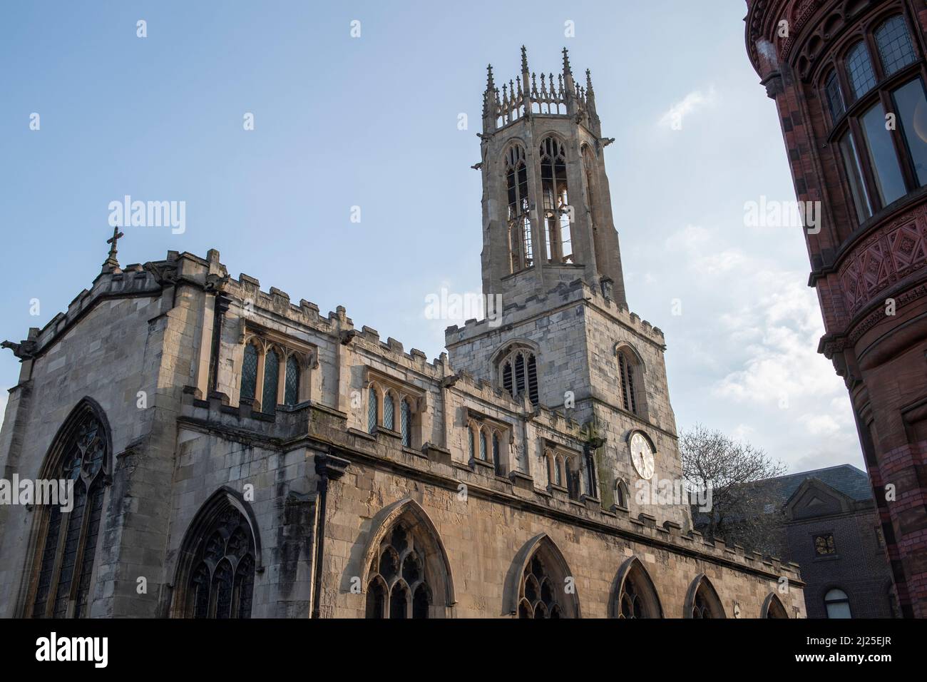 La chiesa di tutti i Santi a York Foto Stock