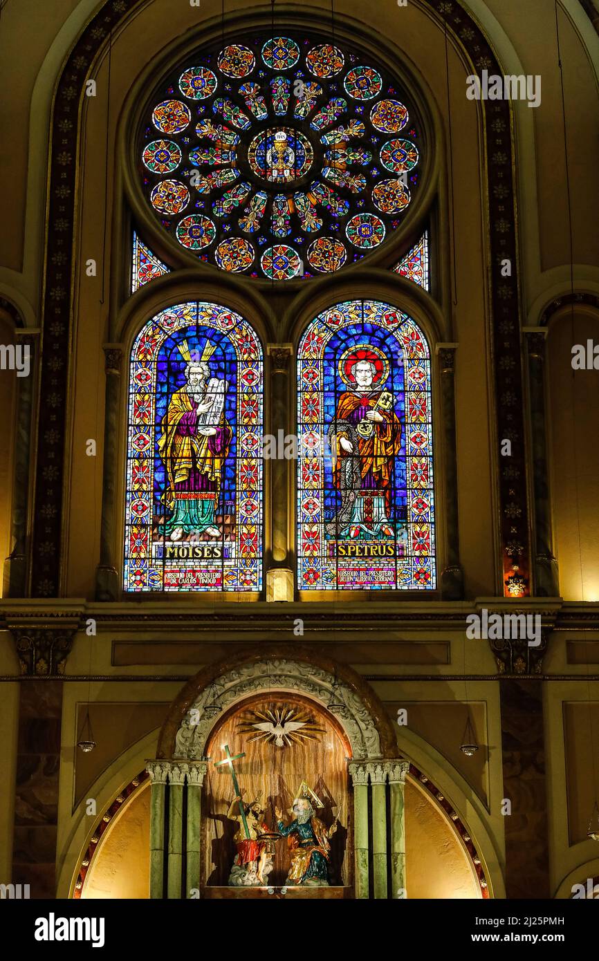 Cattedrale dell'Immacolata Concezione, Cuenca, Ecuador Foto Stock