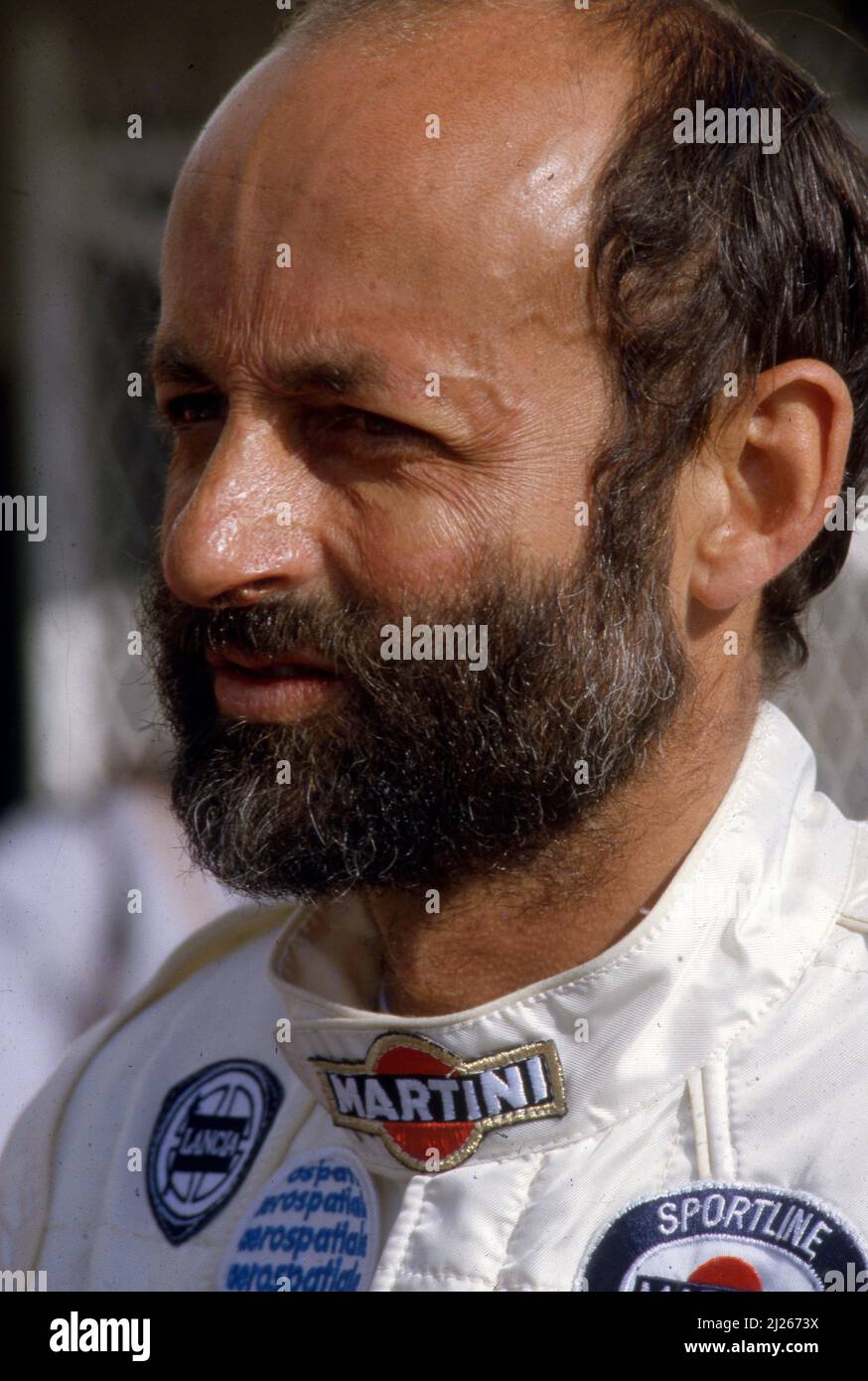 Henri Pescarolo (fra) Lancia Martini Racing Foto Stock