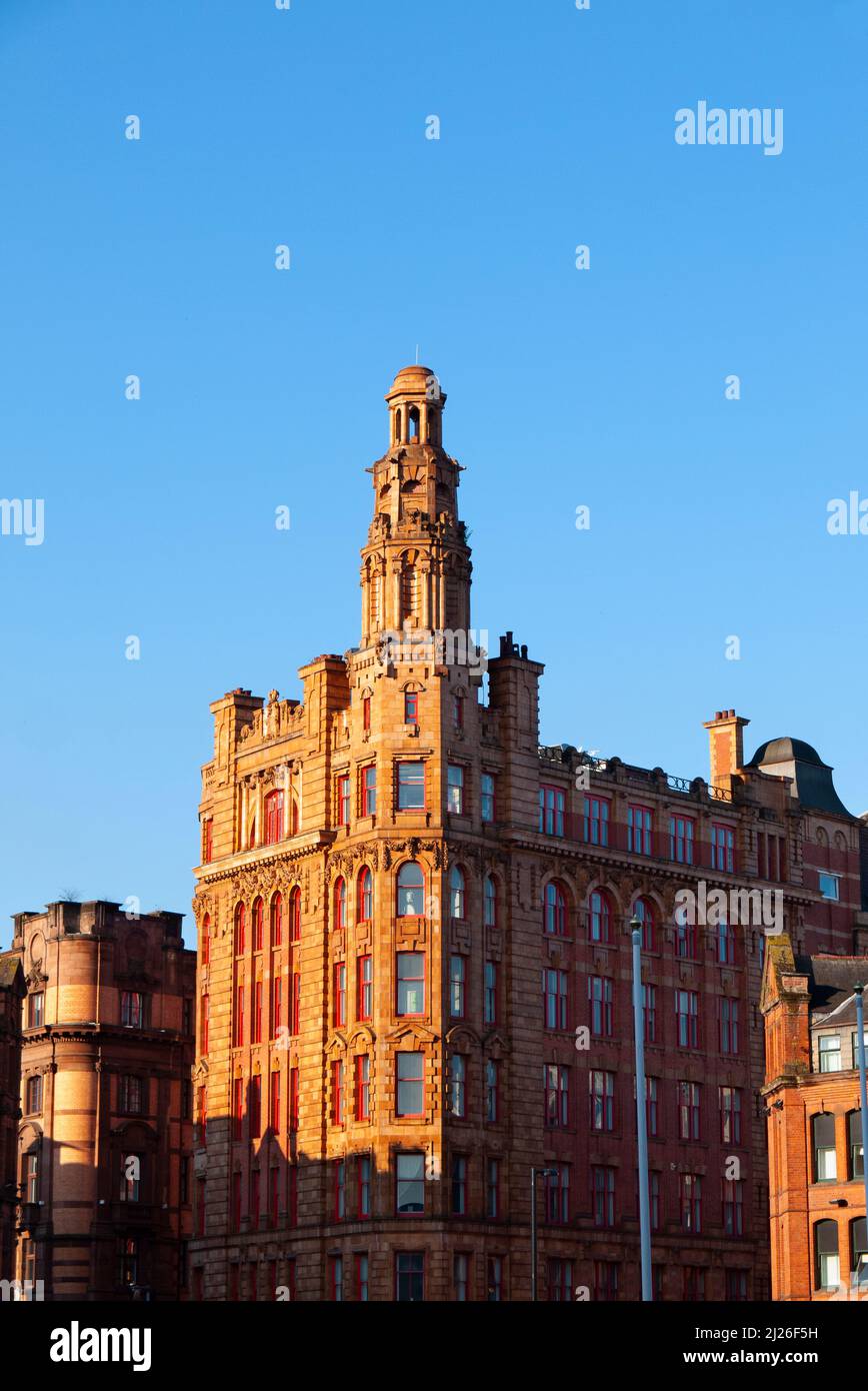 Lancaster House, Whitworth Street, Manchester, Inghilterra Foto Stock