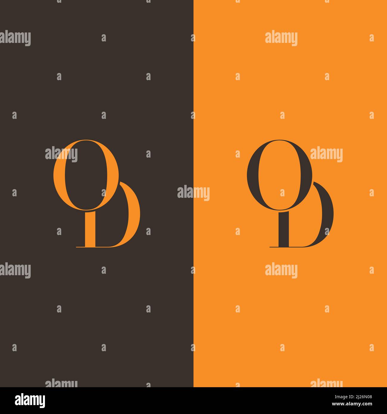 Astratto unico moderno minimal alfabeto lettera icona logo FARE Illustrazione Vettoriale