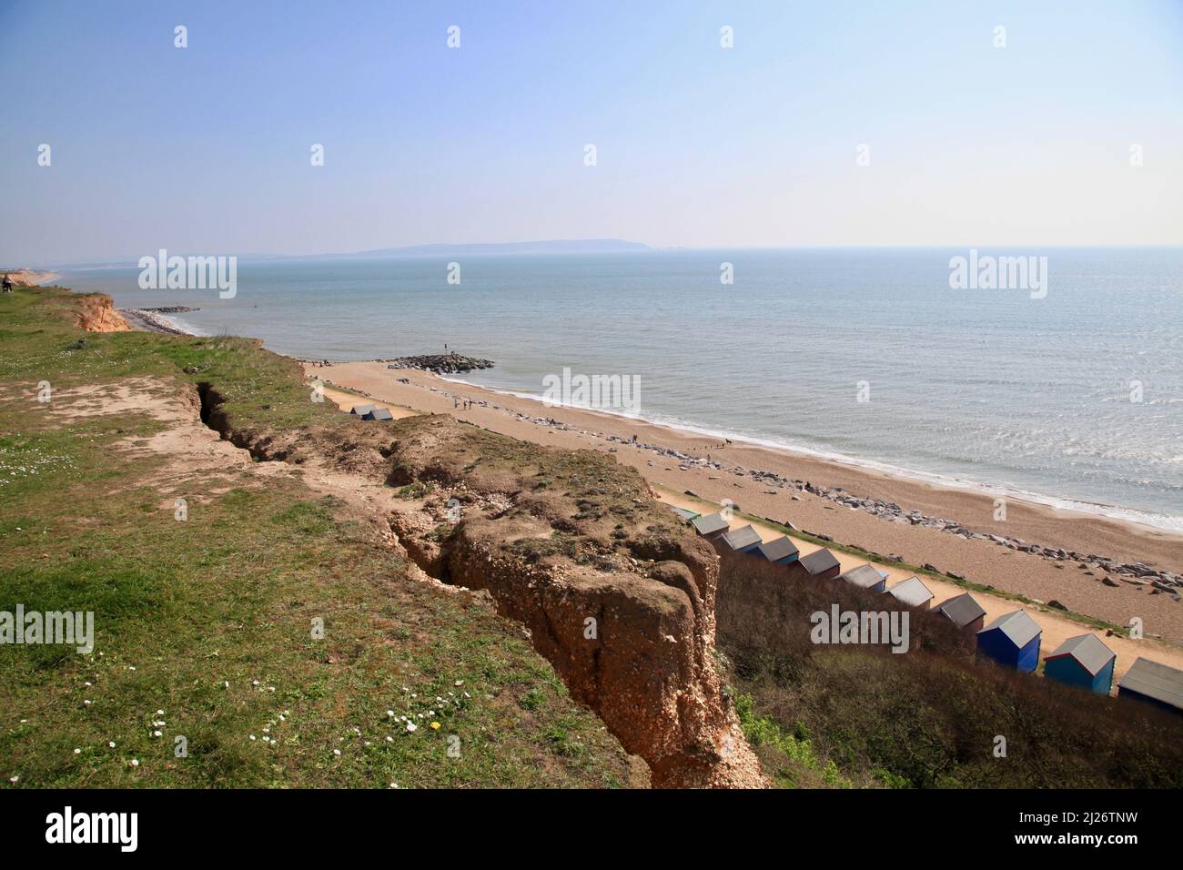 Barton erosione costiera del mare Foto Stock