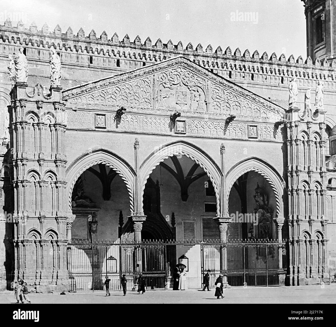 Cattedrale di Palermo, Sicilia, Italia, inizio 1900s Foto Stock