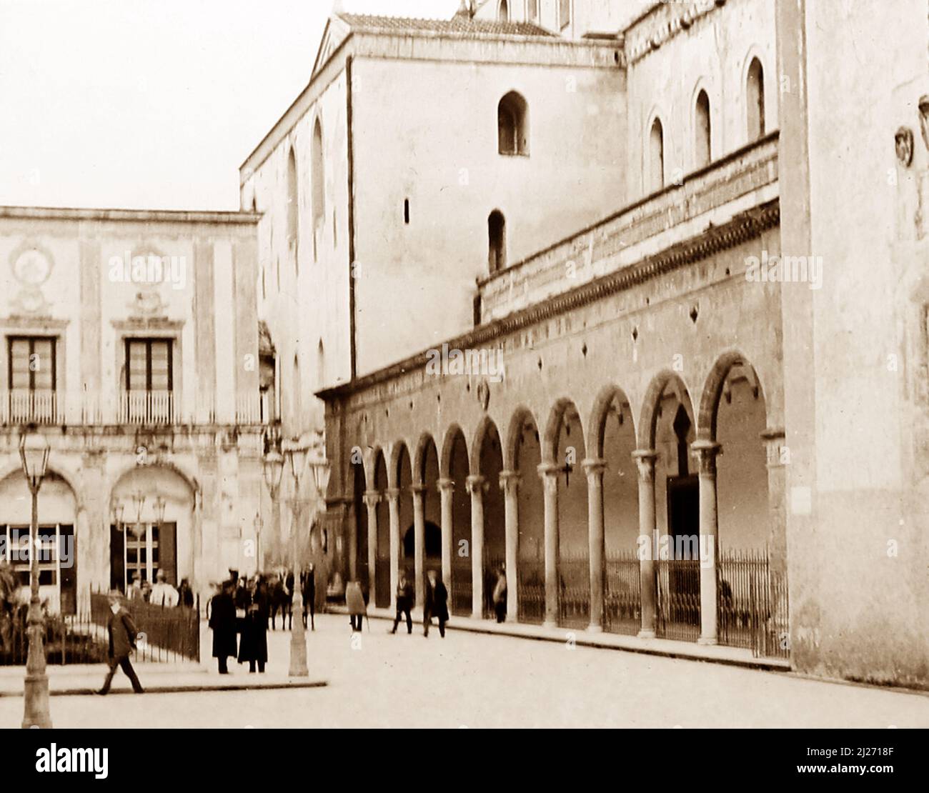 Cattedrale di Monreale, Palermo, Sicilia, Italia, inizio 1900s Foto Stock