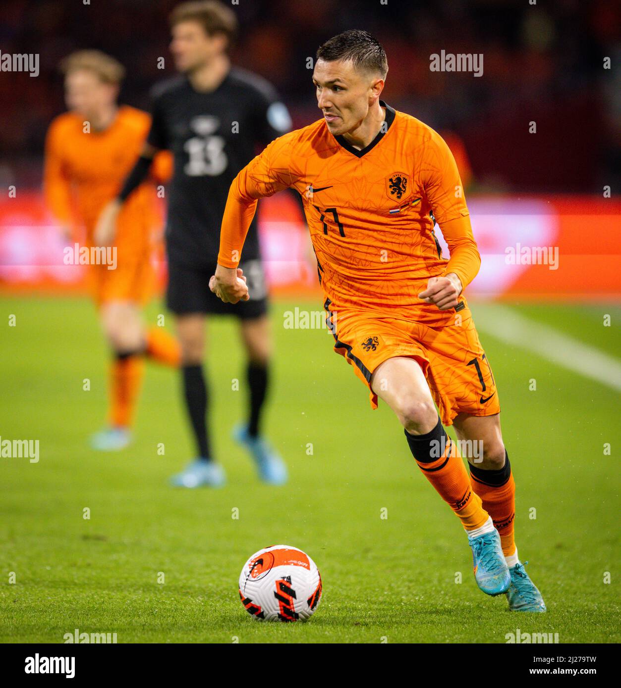 Steven Berghuis (Niederlande) Niederlande - Deutschland Olanda - Germania 29.03.2022, Fussball; DFB, Saison 2021/22 Foto: Moritz Müller Copyri Foto Stock