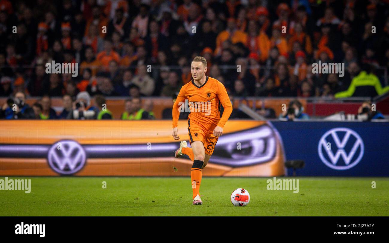 Teun Koopmeiners (Niederlande) Niederlande - Deutschland Olanda - Germania 29.03.2022, Fussball; DFB, Saison 2021/22 Foto: Moritz Müller Copyr Foto Stock