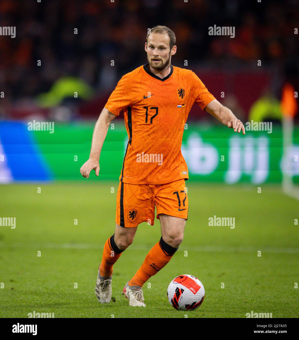Daley Blind (Niederlande) Niederlande - Deutschland Olanda - Germania 29.03.2022, Fussball; DFB, Saison 2021/22 Foto: Moritz Müller Copyright Foto Stock