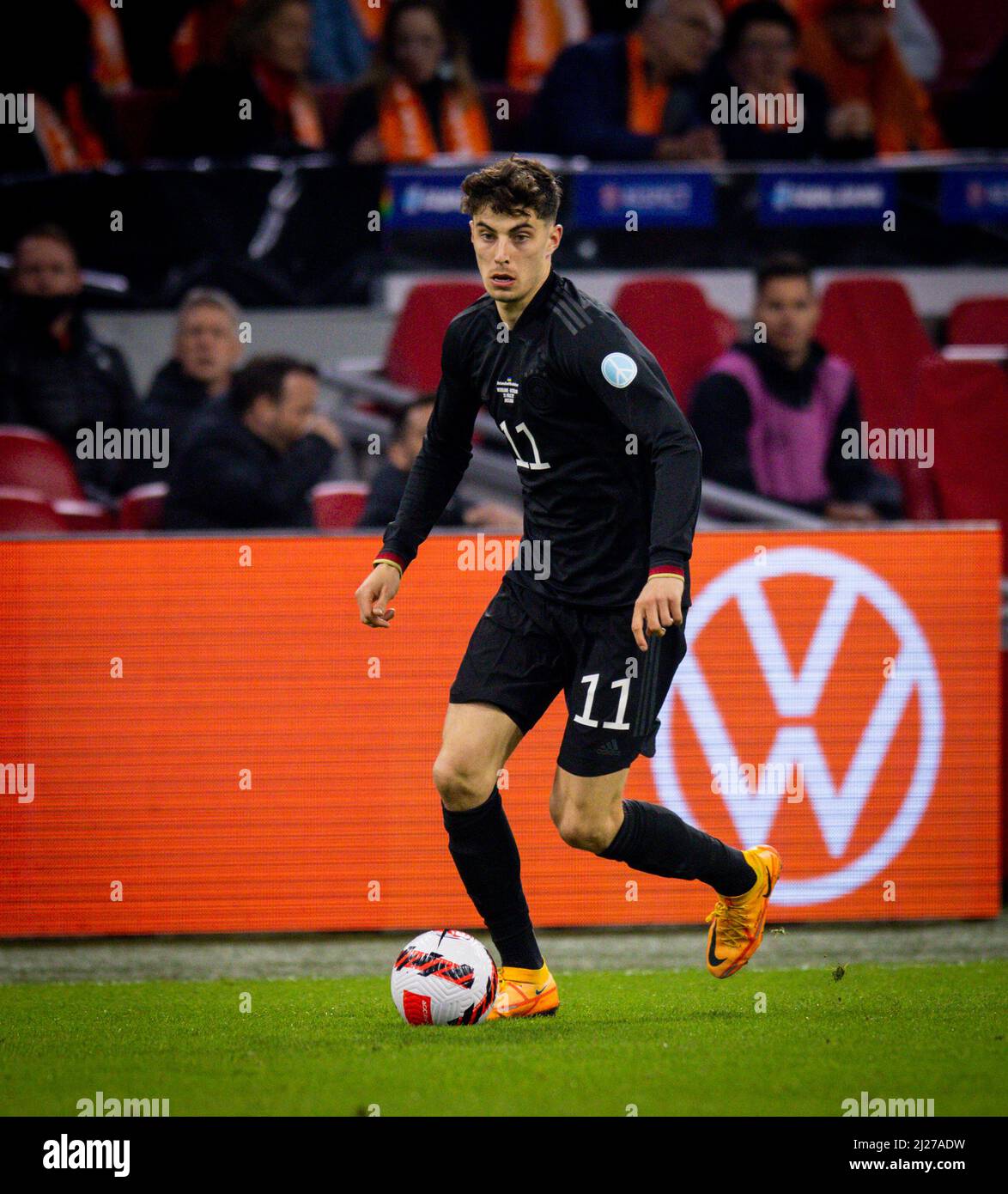 Kai Havertz (Deutschland) Niederlande - Deutschland Olanda - Germania 29.03.2022, Fussball; DFB, Saison 2021/22 Foto: Moritz Müller Copyright Foto Stock