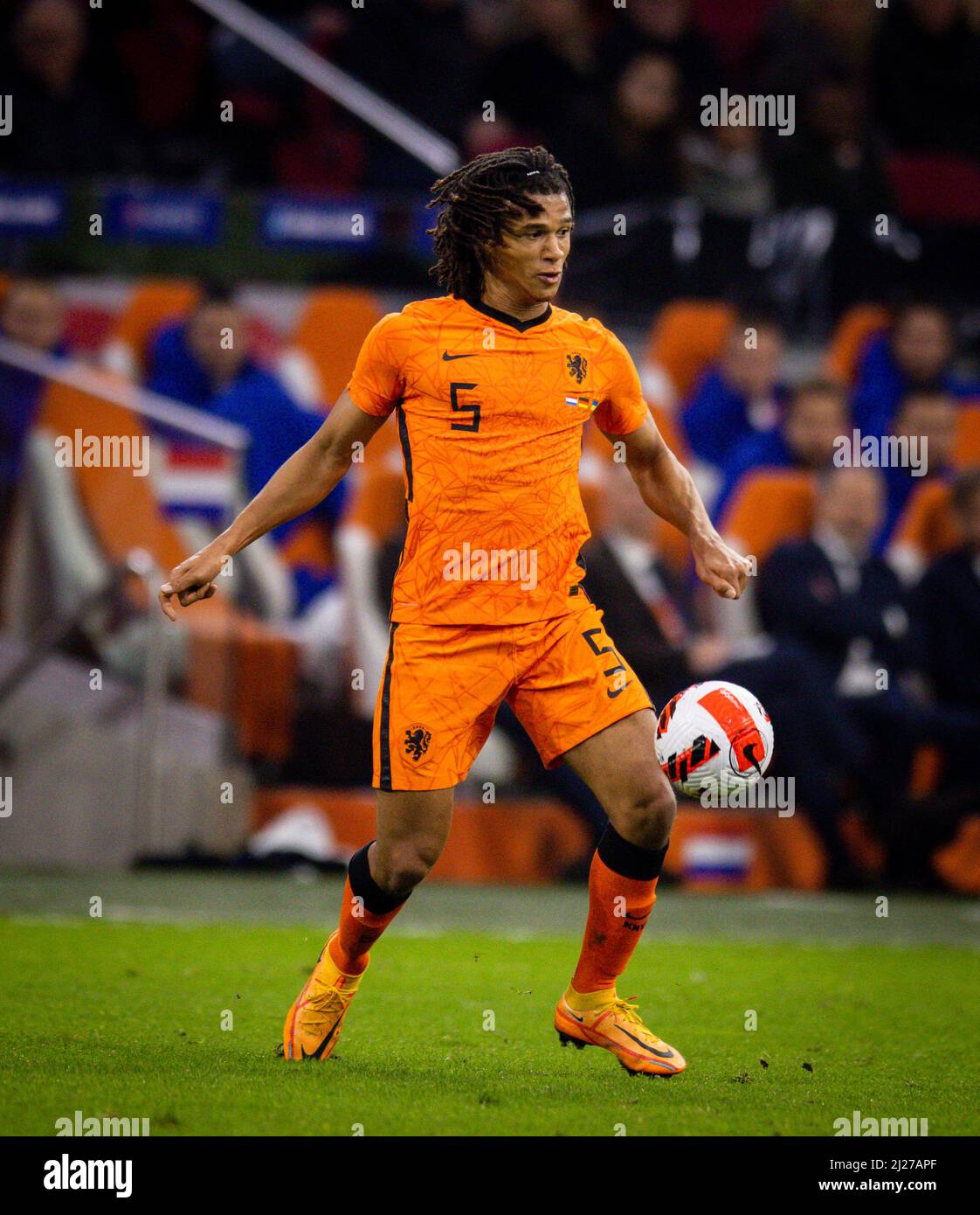 Nathan Ake (Niederlande) Niederlande - Deutschland Netherlands - Germany 29.03.2022, Fussball; DFB, Saison 2021/22 Foto: Moritz Müller Copyright (. Foto Stock