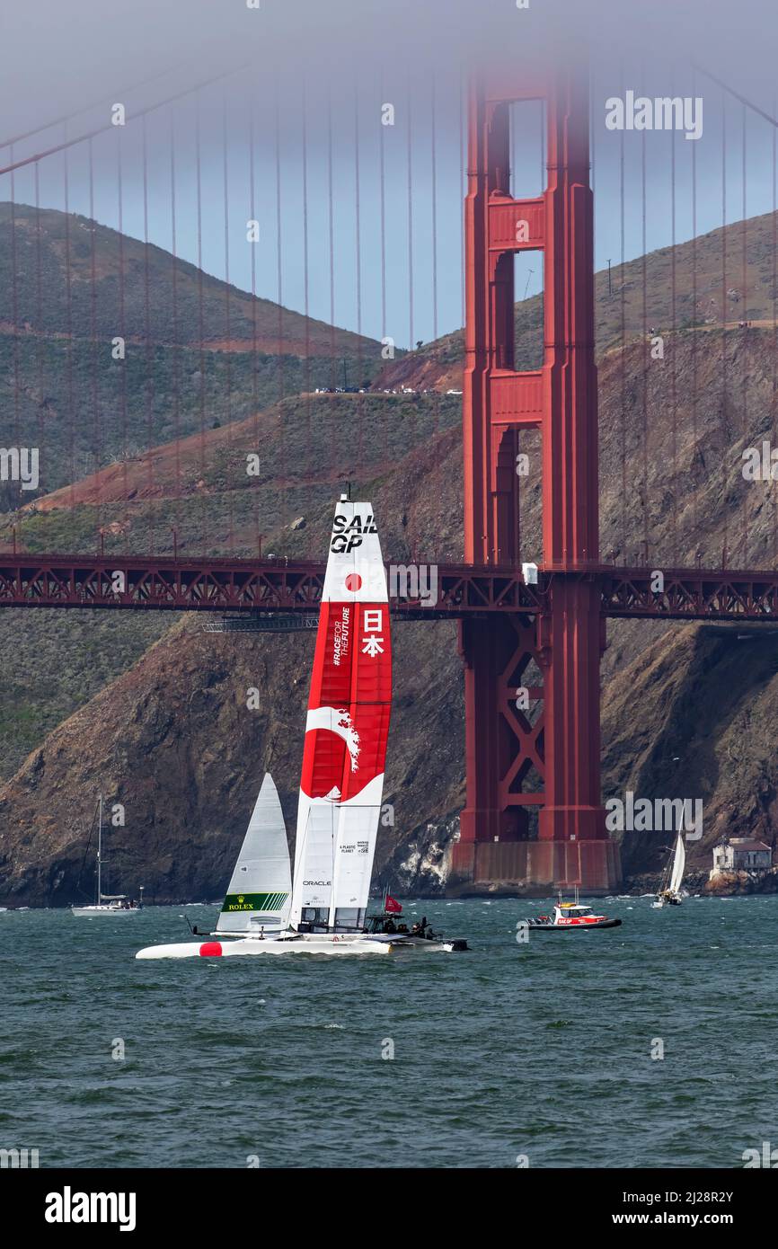 GP di vela, San Francisco, 2022 Foto Stock
