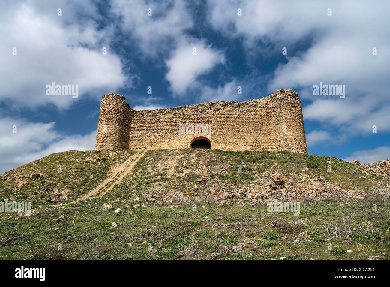 Castello di Haro, Villaescusa de Haro, Castilla-la Mancha, Spagna Foto Stock
