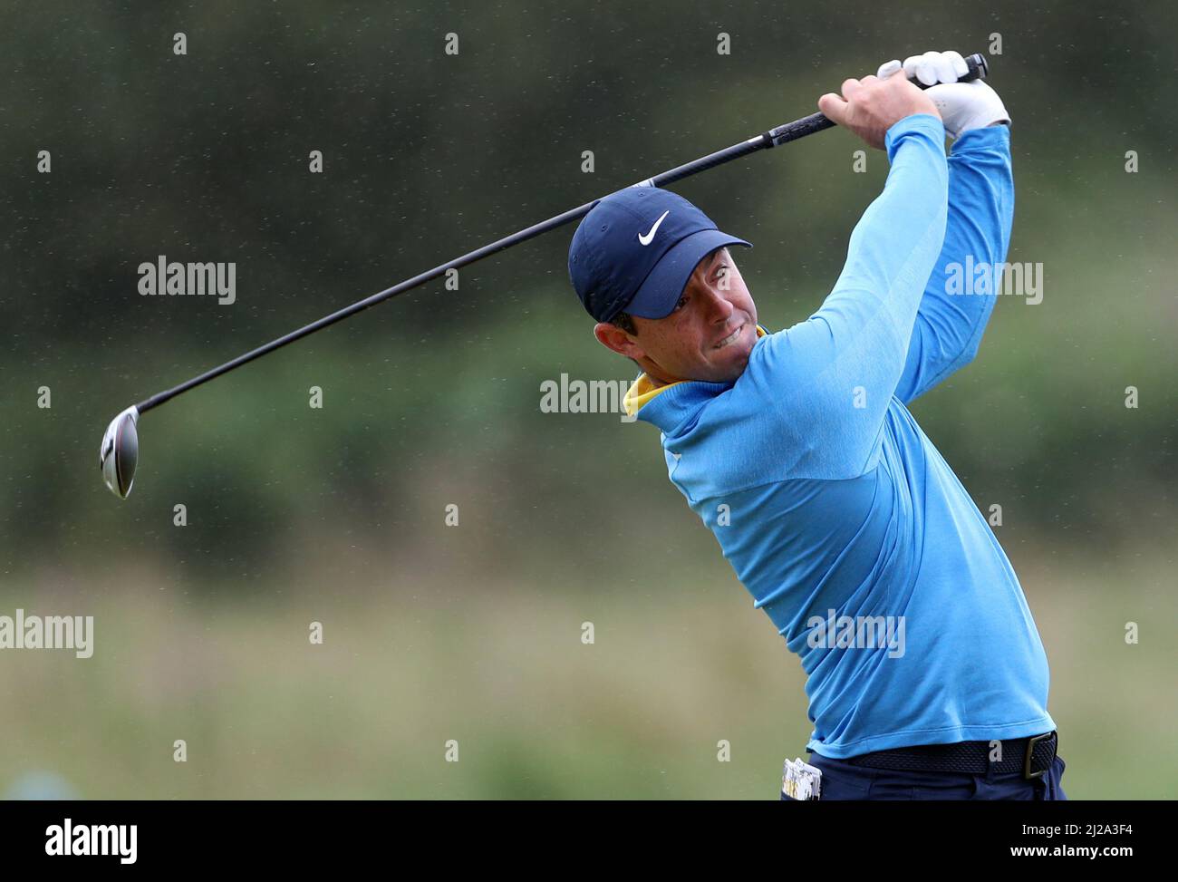 Foto d'archivio del 17-07-2019 del Rory McIlroy dell'Irlanda del Nord. Da quando ha vinto l'Open Championship nel 2014 per rivendicare la terza tappa della carriera, McIlroy ha avuto sette tentativi di vincere ad Augusta e unirsi a gene Sarazen, ben Hogan, Gary Player, Nicklaus e Woods per aver vinto tutti e quattro i titoli principali. Data di emissione: Giovedì 31 marzo 2022. Foto Stock